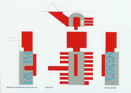 Adequació de la Cripta FAD . Barcelona