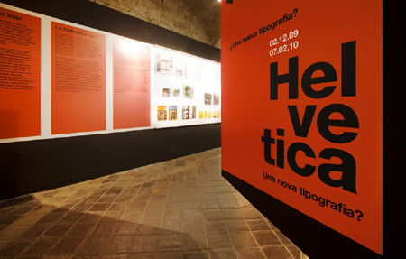 Helvética . Una nova tipografia? DHUB Montcada. Barcelona